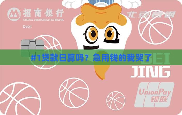 小额贷款按天算么