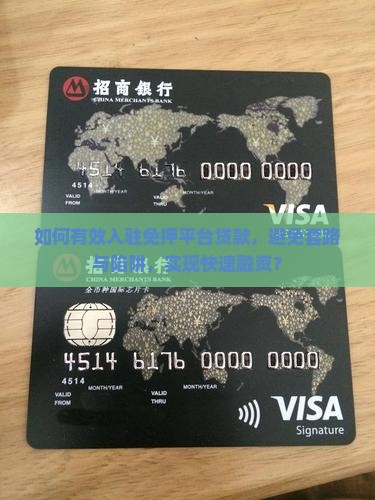 如何入驻免押平台贷款
