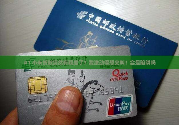 小米贷款有额度了