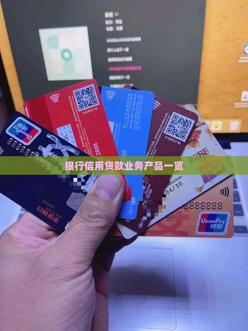 各银行信用贷款业务