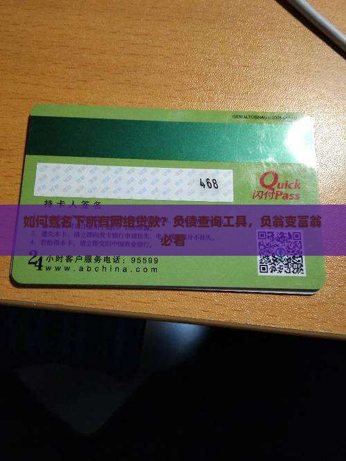 如何查名下所有网络贷款