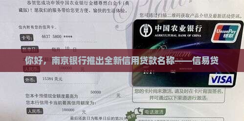 南京银行信用贷款名称