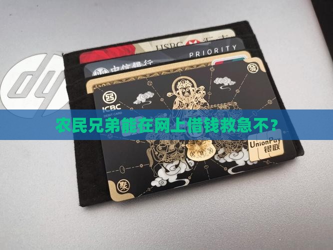 农民可以网上贷款吗