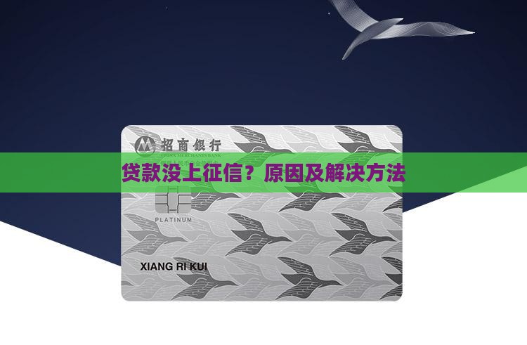 办了贷款没上征信吗