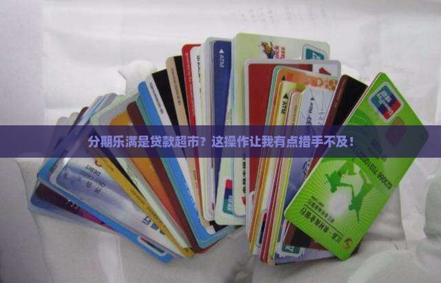 分期乐里面全是贷款超市