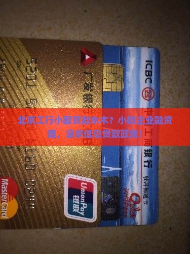 北京工行小额贷款水木