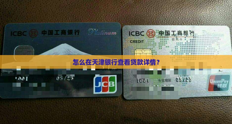 天津银行如何查贷款详情