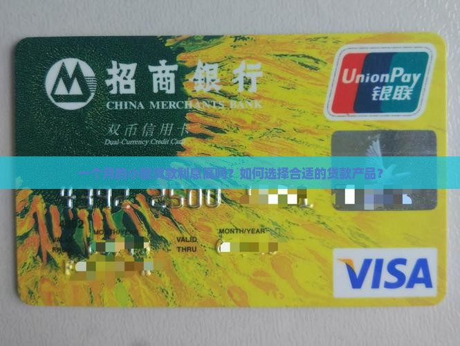 周期一个月的小额贷款