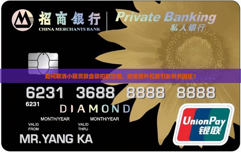 取消小额贷款自动扣款