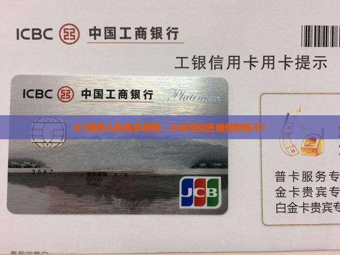 小米贷款还有人能用吗