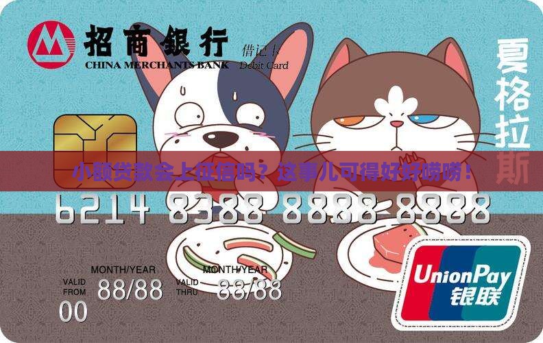 小额贷款征信上显示么