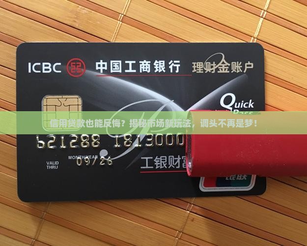 市面上信用贷款可调头