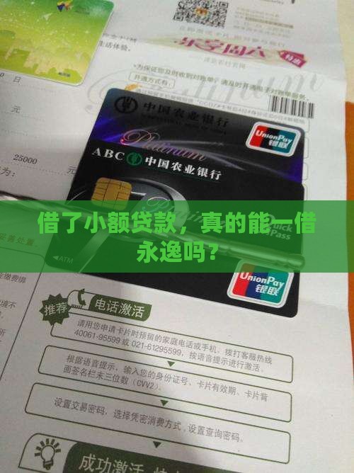 小额贷款借了还用还吗
