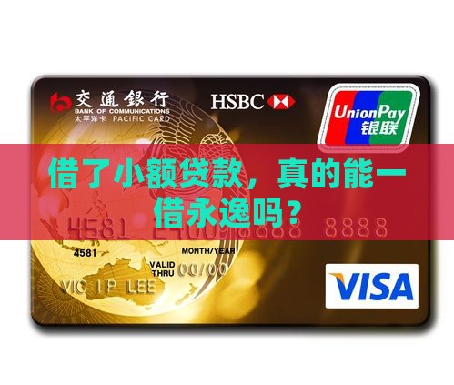 小额贷款借了还用还吗