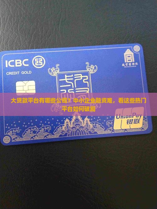 大贷款平台有哪些公司