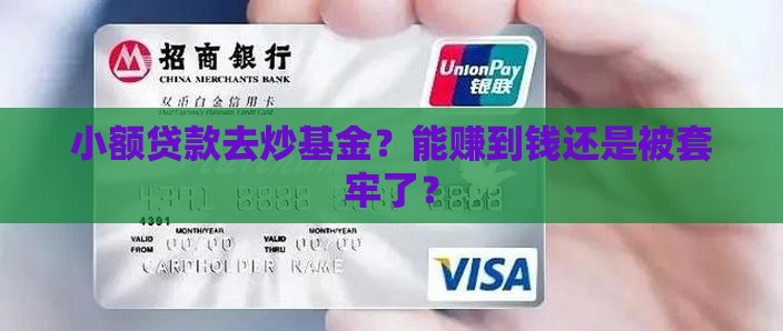 小额贷款炒基金