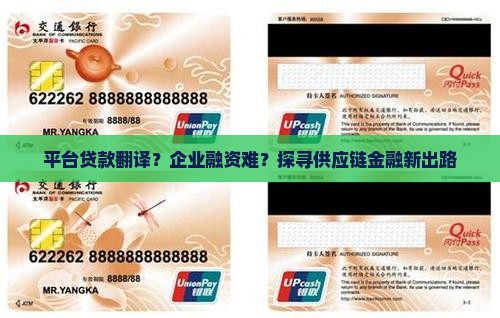 平台贷款翻译