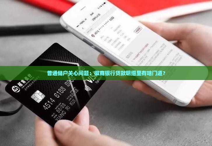 徽商银行贷款明细
