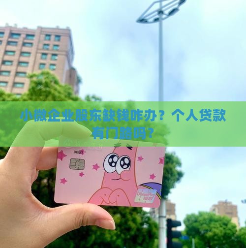 小微企业股东个人贷款怎么贷