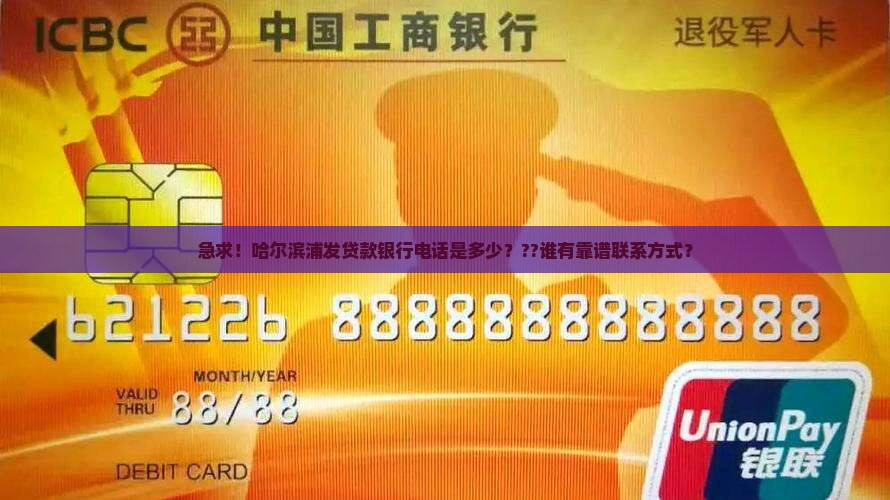 哈尔滨浦发贷款银行电话