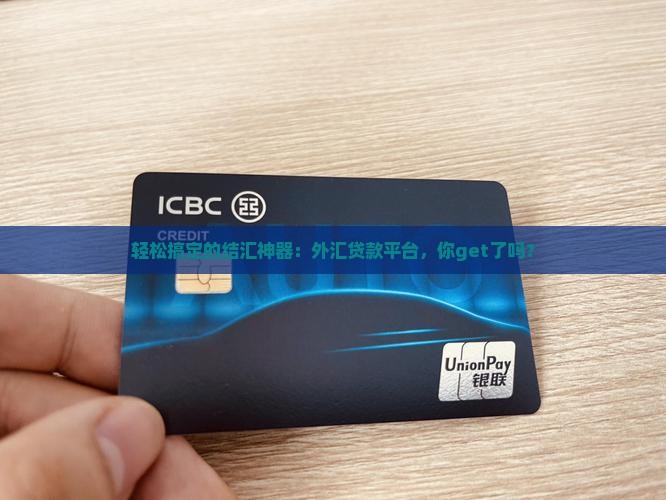 可结汇的外汇贷款平台