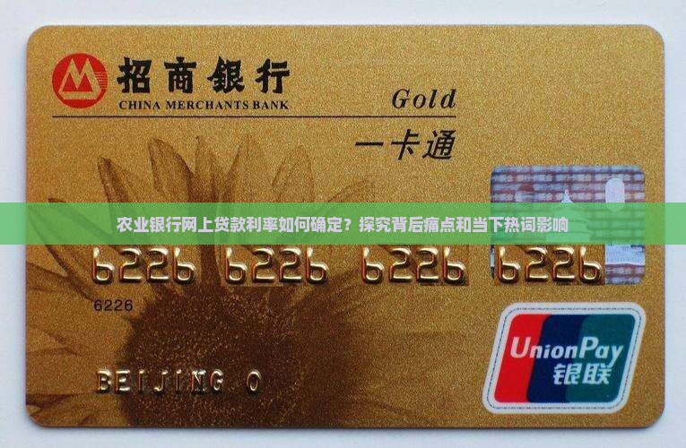农行怎样网上贷款利率