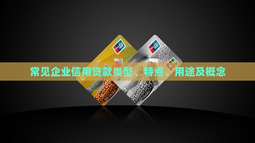 常见企业信用贷款类型