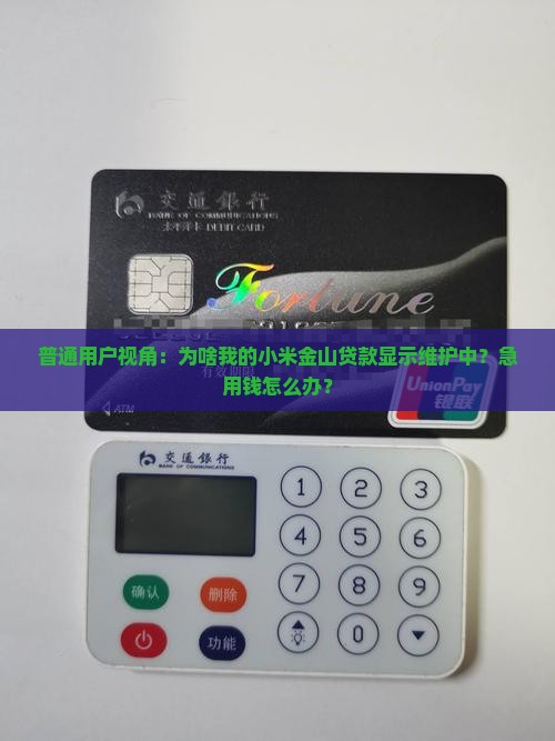 小米金山贷款维护