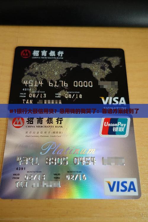 哪家银行大额信用贷款