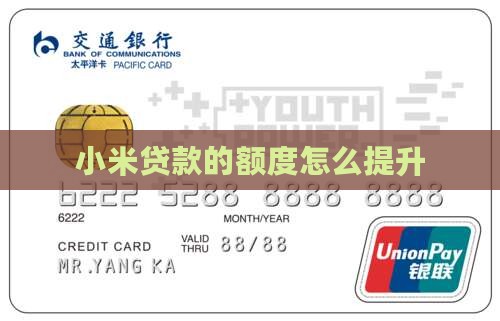 小米贷款额度怎么没
