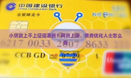 小贷款上不上征信系统吗
