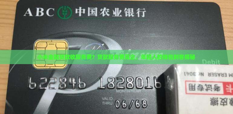 小米金融贷款收服务费