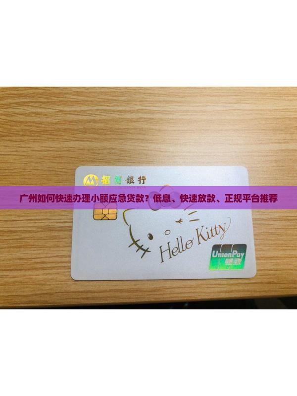 广州应急小额贷款