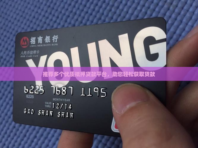可以用哪些抵押贷款的平台