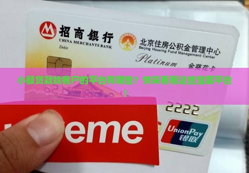 小额贷款获客平台有哪些
