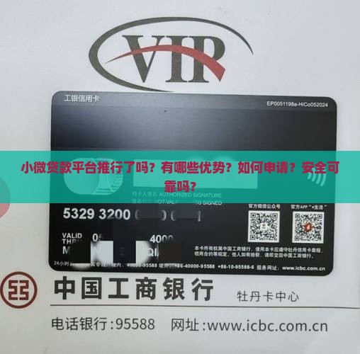 小微贷款平台推行了吗