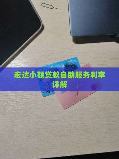 宏达小贷自助贷款利率