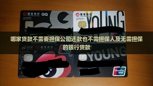 哪家贷款不需要担保公司