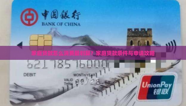 家庭贷款怎么消费