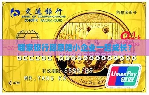 哪家银行做小微贷款