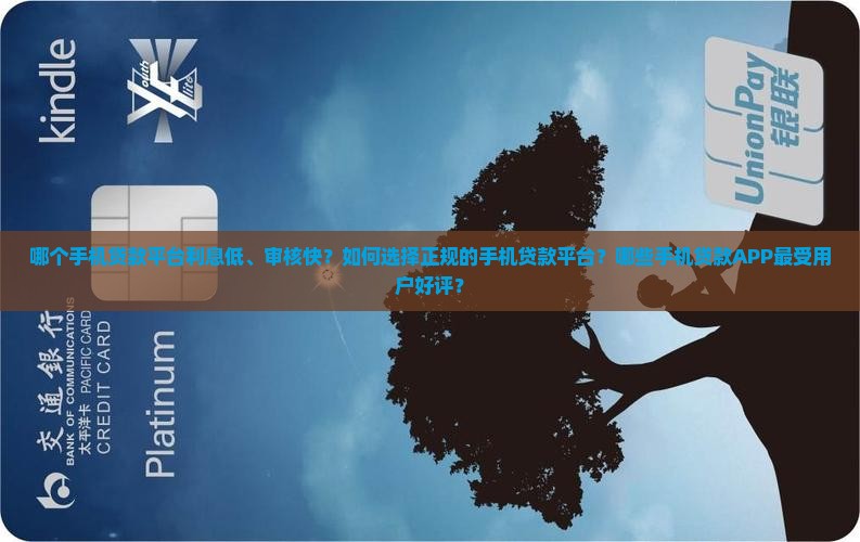 哪个平台用手机贷款