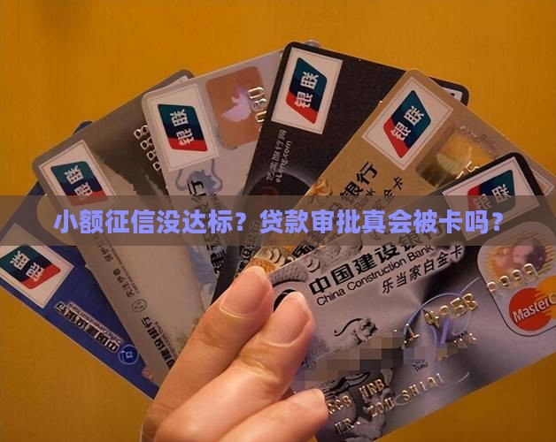 小额征信对贷款影响