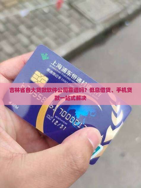 吉林省各大贷款软件公司