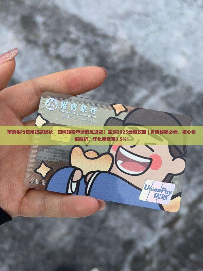 南京银行信用贷款现状