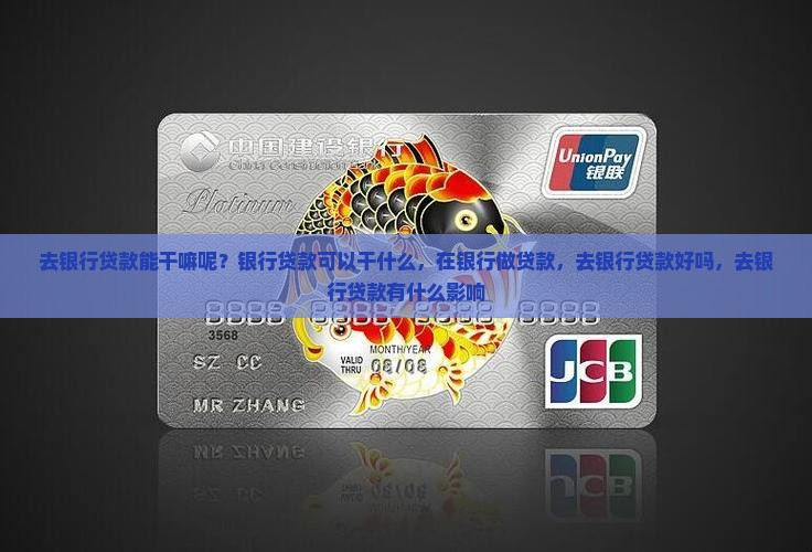 去银行贷款能干嘛