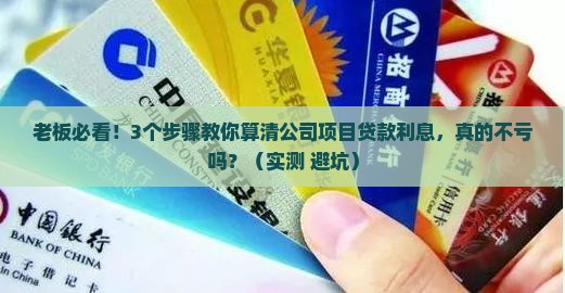 公司项目贷款利息