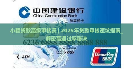 小额贷款高级审核员