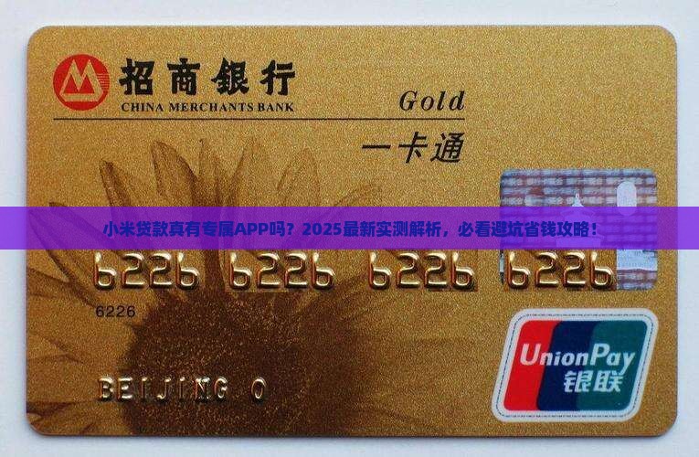小米贷款有APP吗