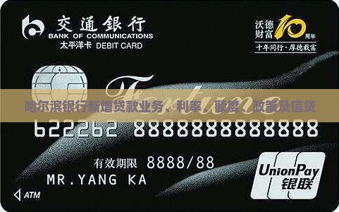 哈尔滨银行新增贷款