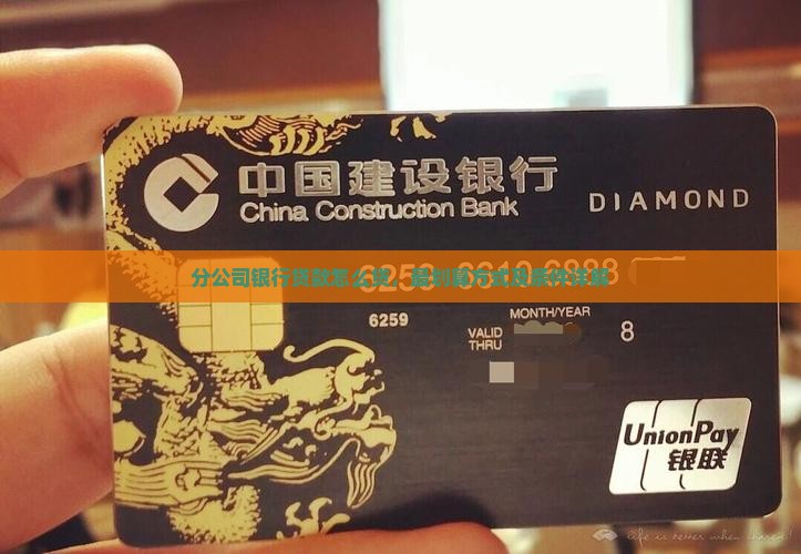 分公司银行贷款怎么贷 分公司银行贷款怎么贷